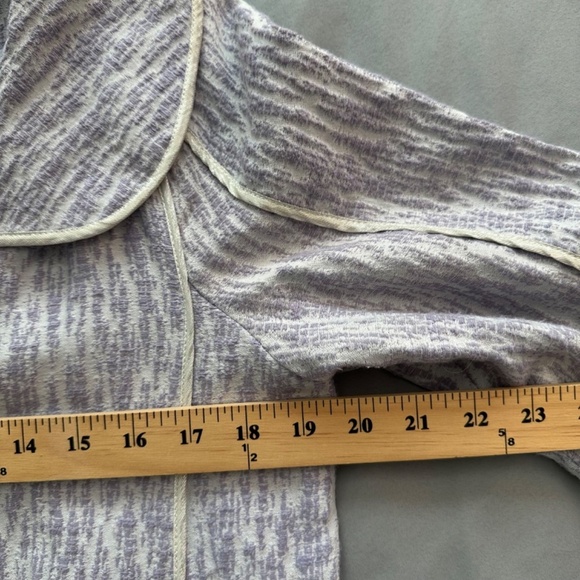 Cynthia Steffe Textured Long Coat Womens M Pockets Lined Silk Blend Business - Picture 9 of 16